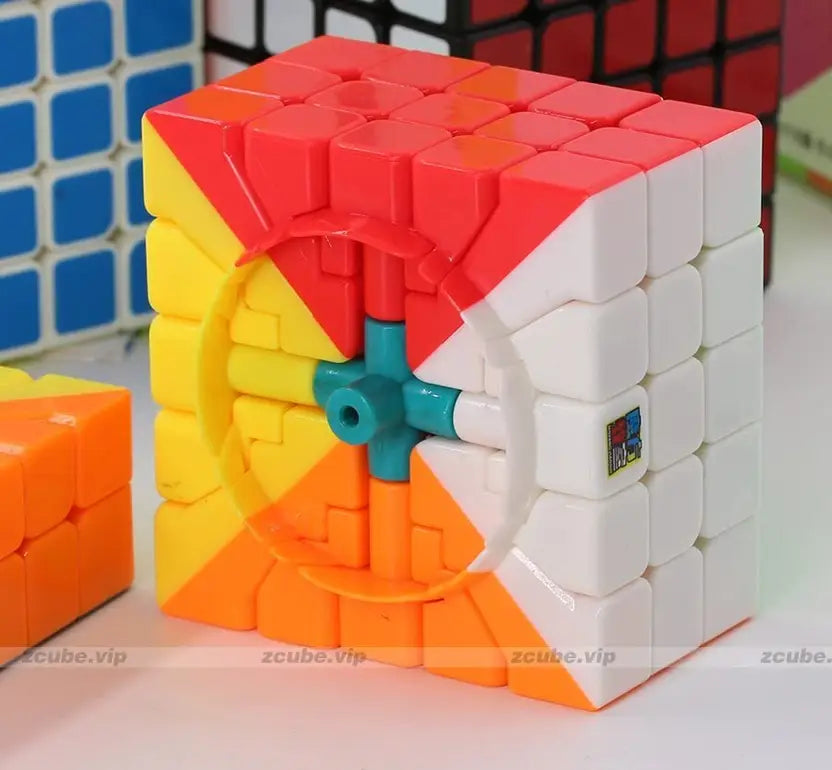 SALPITOYS MoYu MFJS Meilong Cubing Classroom 5X5 Cube Stickerless  (1 Pieces)
