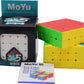 SALPITOYS MoYu MFJS Meilong Cubing Classroom 5X5 Cube Stickerless  (1 Pieces)