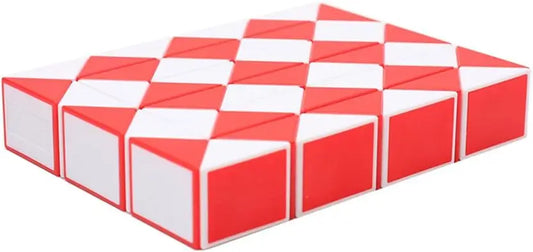 SALPITOYS QiYI Magic Snake Cube Twisty Puzzle Toy, 24 Blocks, 3D Cube Puzzle Box  (1 Pieces)