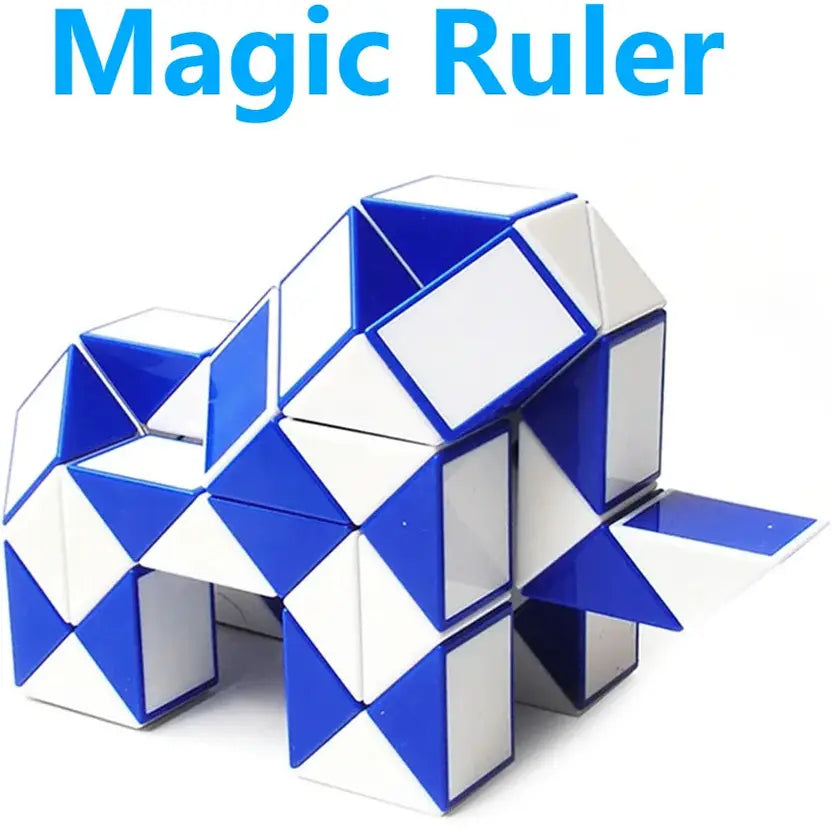 SALPITOYS QiYI Magic Snake Cube Twisty Puzzle Toy, 24 Blocks, 3D Cube Puzzle Box  (1 Pieces)