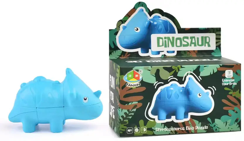 SALPITOYS s Dinosaur Ankylosaurus Speed Cube 2x2x3 Animal 3D Dino Puzzle Educational Toy  (1 Pieces)