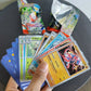 SALPITOYS POKE-MON scarlet and violet 100 CARDS  (MULTI COLORS)