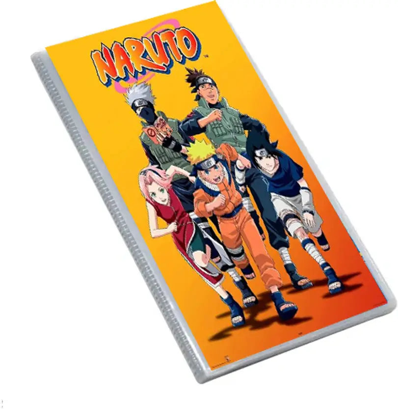 SALPITOYS 3 Pocket with 26 Pages Card Binder Naruto Card holder Album ( 78 Pocket Album)  (Multicolor)