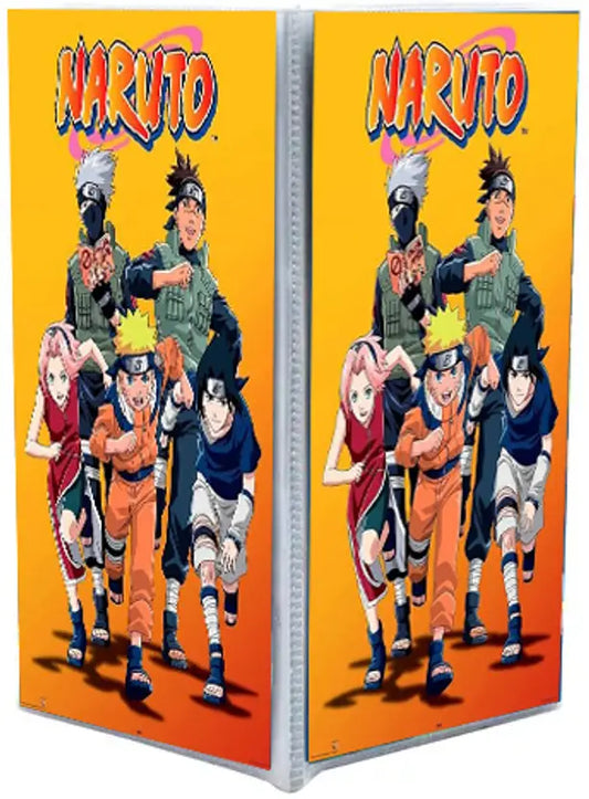 SALPITOYS 3 Pocket with 26 Pages Card Binder Naruto Card holder Album ( 78 Pocket Album)  (Multicolor)