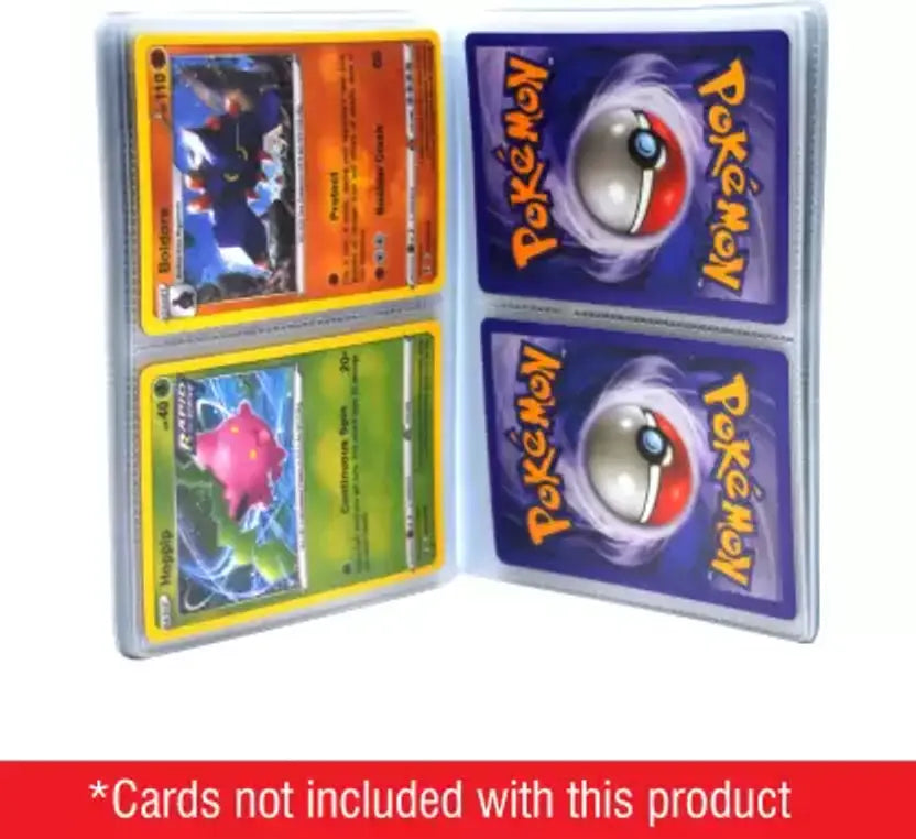 SALPITOYS Empty 2 Pocket poke-mon Album 26 Pages for Kids  (Multicolor)