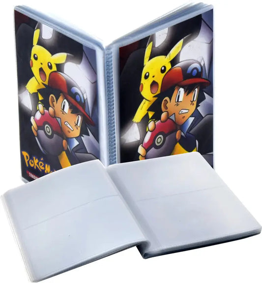 SALPITOYS Empty 2 Pocket poke-mon Album 26 Pages for Kids  (Multicolor)