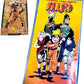 SALPITOYS NARUTO Empty Card Binder 4 Pocket Card Binder with 26 Pages ( 104 Pocket Album)  (Multicolor)