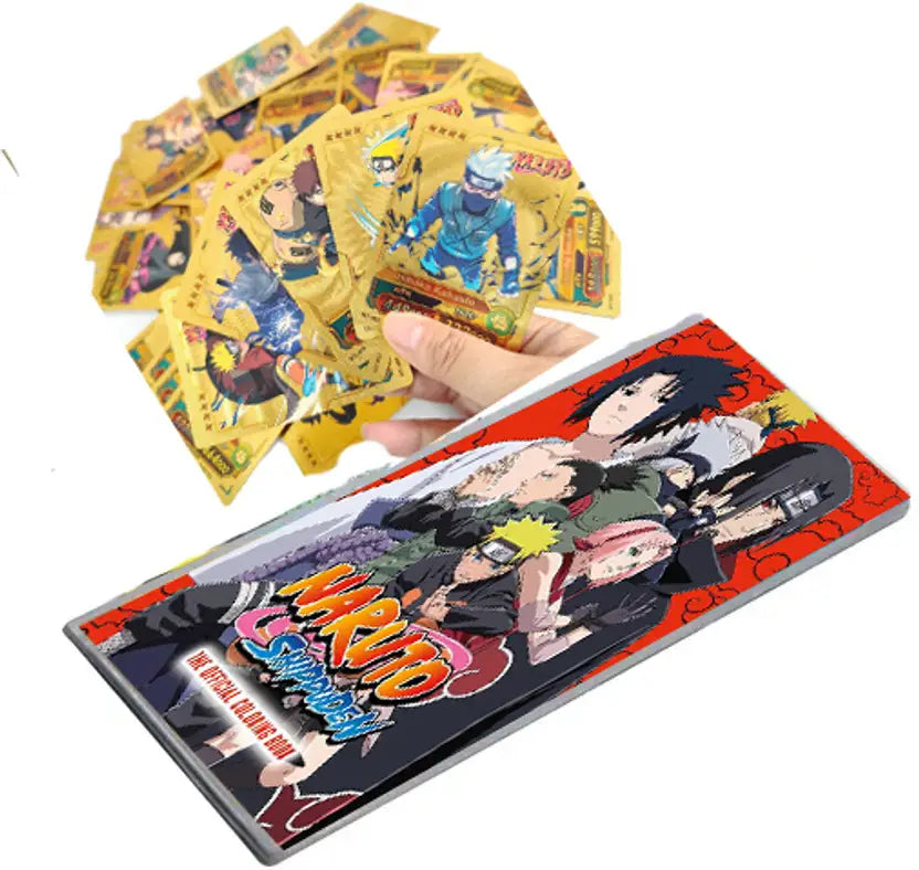 SALPITOYS NARUTO Empty Card Binder 4 Pocket Card Binder with 26 Pages ( 104 Pocket Album)  (Multicolor)