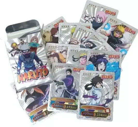 SALPITOYS Anime Naruto Foil 55 Cards  (MULTI COLORS)