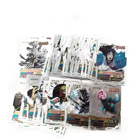 SALPITOYS Anime Naruto Foil 55 Cards  (MULTI COLORS)