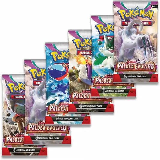SALPITOYS Poké-mon Scarlet & Violet - Paldea Evolved Booster Display Box 360 CARDS  (Gold)