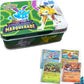 SALPITOYS Poké-mon Scarlet & Violet—Twilight Masquerade 42 Cards tin box  (Multicolor)