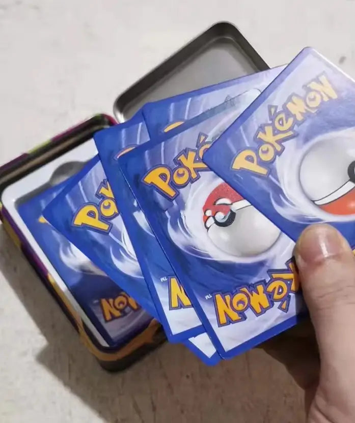 SALPITOYS Poké-mon Scarlet & Violet—Twilight Masquerade 42 Cards tin box  (Multicolor)