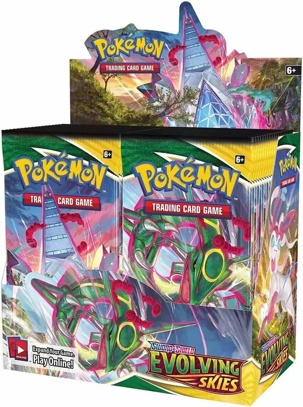 SALPITOYS Poké-mon : Sword & Shield Evolving Skies Booster Box 360 CARDS  (MULTI COLORS)