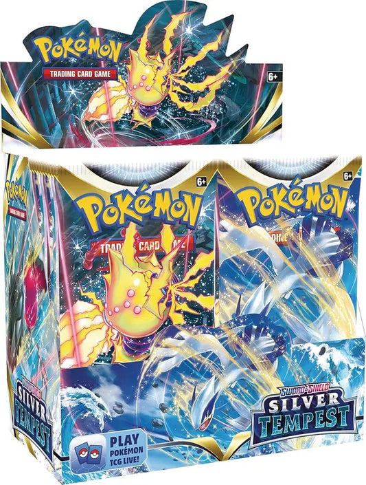 SALPITOYS Poké-mon : Sword & Shield Silver Tempest Booster Display Box360 CARDS  (MULTI COLORS)