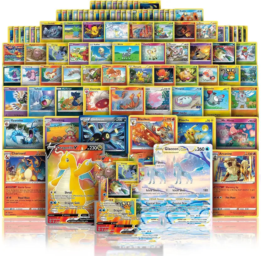 SALPITOYS Poke-mon Sword & Shield Brillaint Star Booster Display Box 36 Packs 360 cards  (MULTI COLORS)