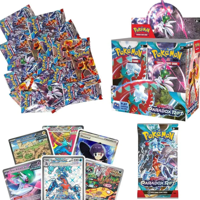 SALPITOYS POKE-MON Scarlet and Violet: Paradox RIFT: Booster Box 36 Packs (360 Cards)  (MULTI COLORS)