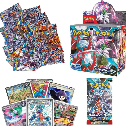 SALPITOYS POKE-MON Scarlet and Violet: Paradox RIFT: Booster Box 36 Packs (360 Cards)  (MULTI COLORS)