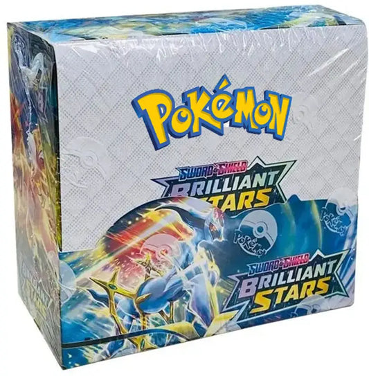 SALPITOYS Poke-mon Sword & Shield Brillaint Star Booster Display Box 36 Packs 360 cards  (MULTI COLORS)