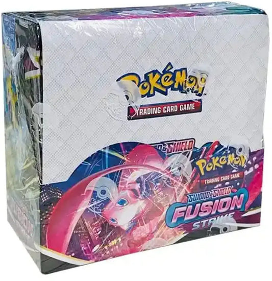 SALPITOYS POKE-MONS word & Shield Fusion Strike Booster Box 36 Packs (360 Cards)  (MULTI COLORS)
