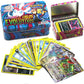 SALPITOYS POKEMON NEW SERIES cielos evolutivos- Sword and Shield TIN Box 42 CARDS  (MULTI COLORS)