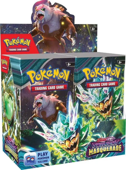 SALPITOYS Pokemon Scarlet and Violet Twilight Masquerade Booster Box 360 cards  (Multicolor)