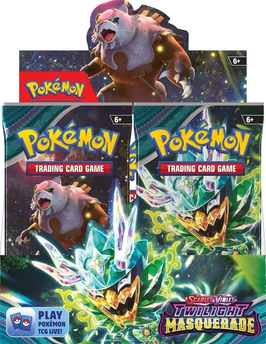 SALPITOYS Pokemon Scarlet and Violet Twilight Masquerade Booster Box 360 cards  (Multicolor)