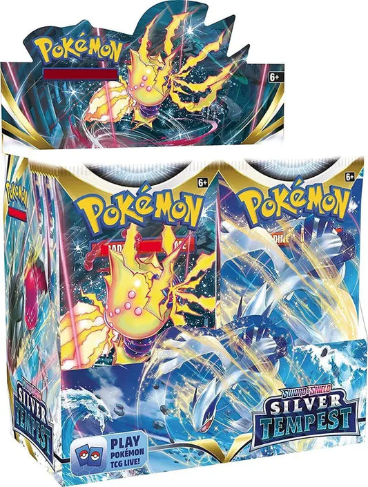 TOYTAL Pokemon: Sword & Shield Silver Tempest - Booster Box (36 Booster Packs)  (Multicolor)