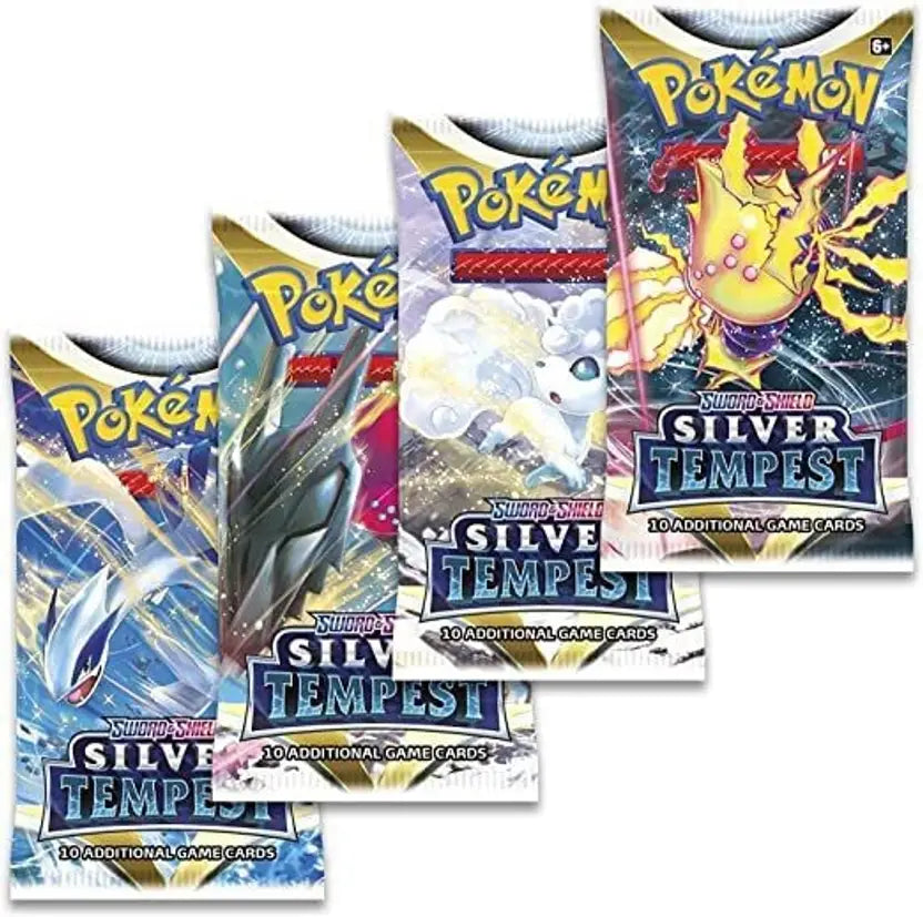 TOYTAL Pokemon: Sword & Shield Silver Tempest - Booster Box (36 Booster Packs)  (Multicolor)