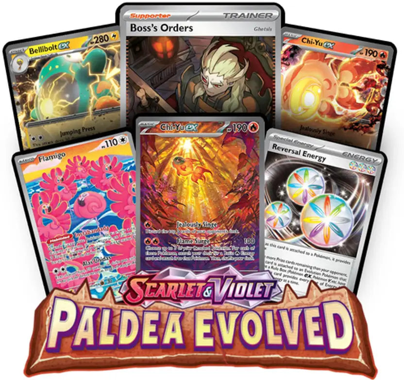 TOYTAL Scarlet & Violet – Paldea Pokémon Vmax EX 2023 Tin Box | 42 Premium Trading Cards for Kids & Collectors | Multicolor
