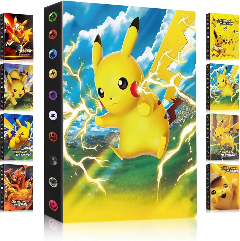 SALPITOYS Trading Card Albums, Card Scrapbook, Card Album, Card Holder Album, Card Folder  (Multicolor)