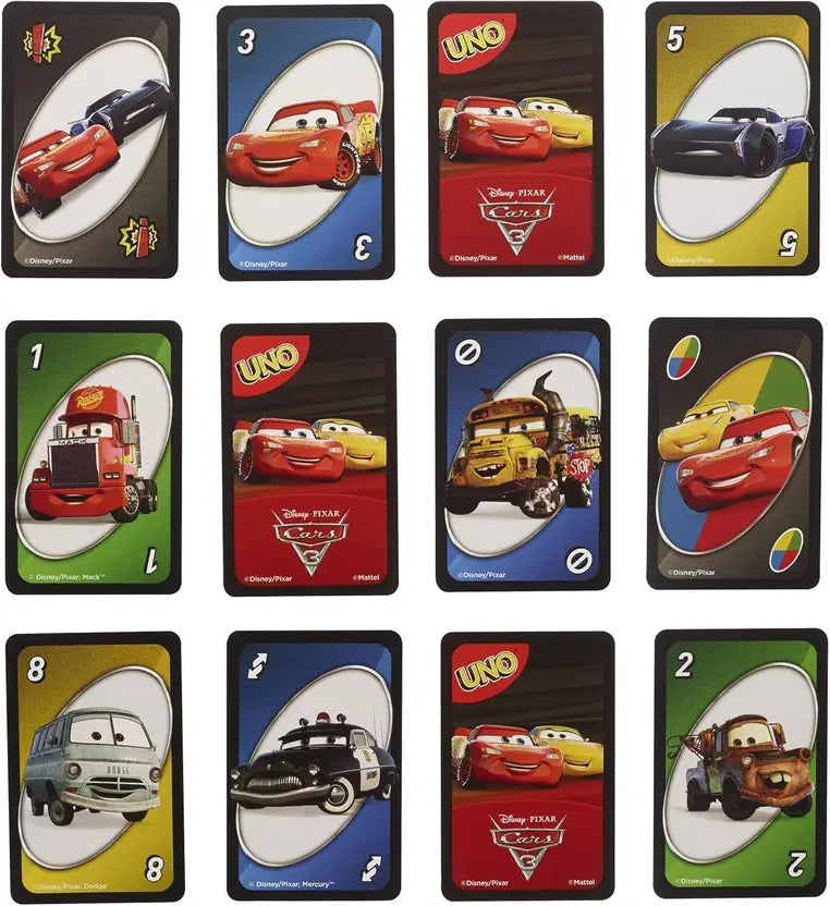 SALPITOYS UNO Disney Pixar Cars  (Multicolor)