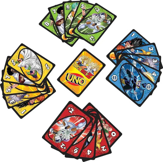 SALPITOYS UNO Dragon Ball Z Card Game for Family Night Featuring Deck  (Multicolor)