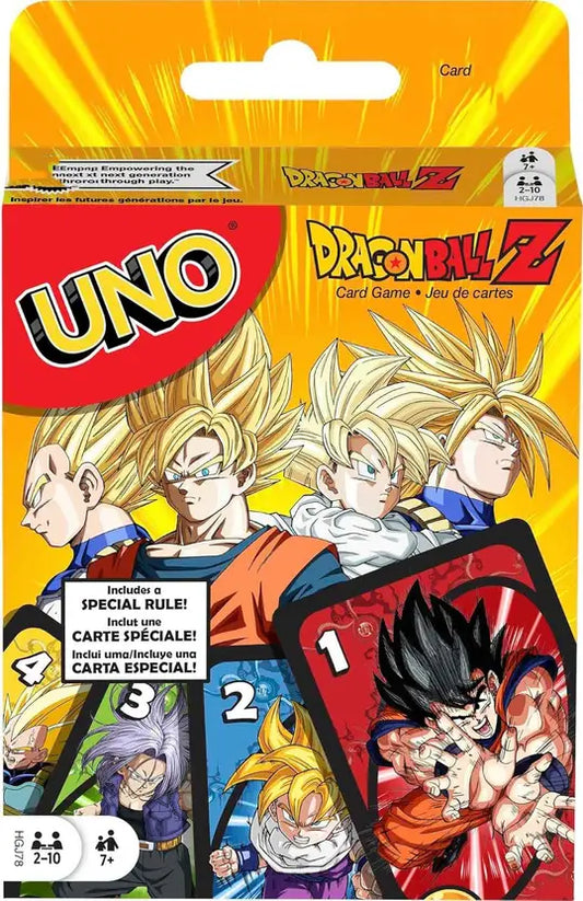 SALPITOYS UNO Dragon Ball Z Card Game for Family Night Featuring Deck  (Multicolor)
