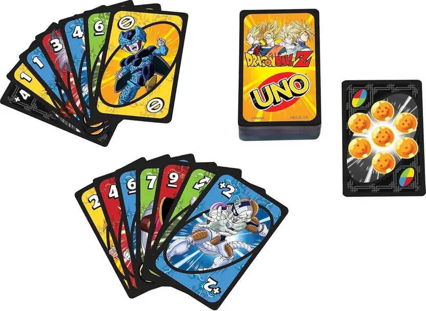 SALPITOYS UNO Dragon Ball Z Card Game for Family Night Featuring Deck  (Multicolor)
