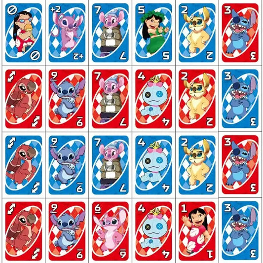 SALPITOYS UNO Lilo and Stitch Card Game for Kids, Adults & Family with Deck  (Multicolor)