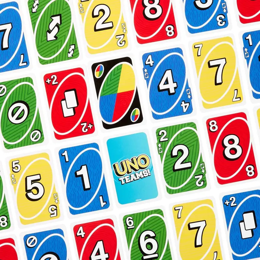 SALPITOYS UNO Teams Card Game for Kids, Adults & Family N with Special Rules  (Multicolor)