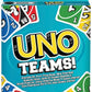 SALPITOYS UNO Teams Card Game for Kids, Adults & Family N with Special Rules  (Multicolor)