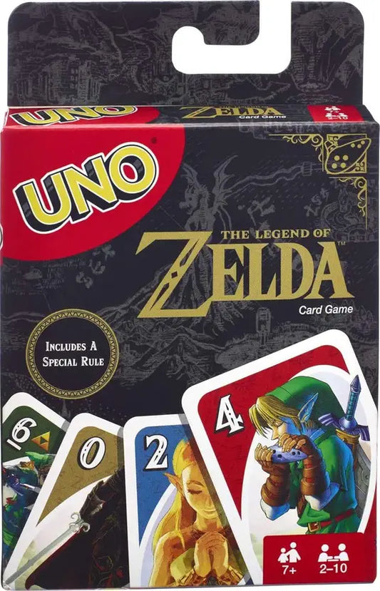SALPITOYS UNO The Legend of Zelda Card Game for Family Night with Themed Graphics  (Multicolor)