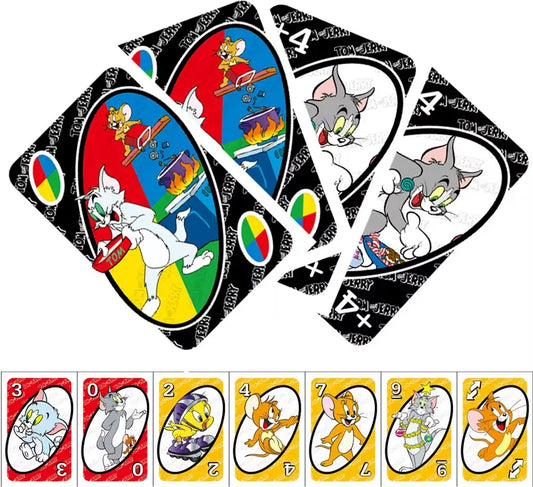 SALPITOYS UNO Tom And Jerry Matching Card Game Interstellar Baby Multiplayer Family Party  (Multicolor)