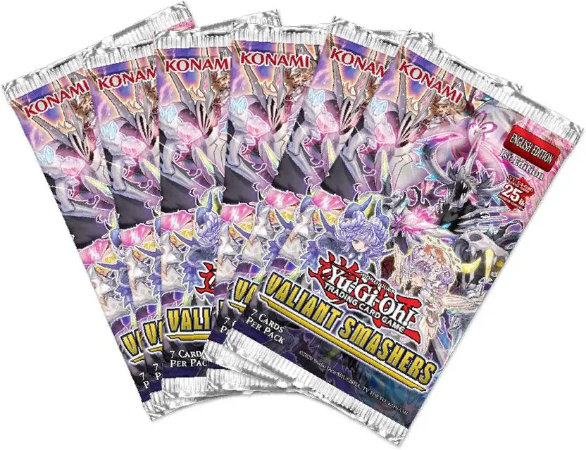 Yu-Gi-Oh! - Valiant Smashers 10x Booster Packs 100 CARDS
