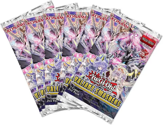 Yu-Gi-Oh! - Valiant Smashers 10x Booster Packs 100 CARDS