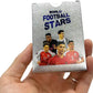 SALPITOYS World Football Soccer Star 55 Silver Trading Cards – Premium Foil Collectible Cards for Kids & Fans