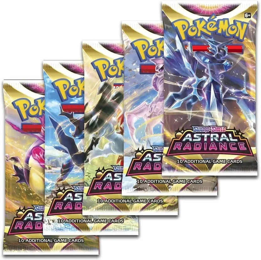 TOYTAL Poke-Moon Sword and Shield Shield—Astral Booster 36 Packs (PK8+1)  (Multicolor)