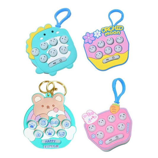 Mini Whack-A-Mole Game Keychain