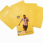 World Football 55 Gold Playing Cards