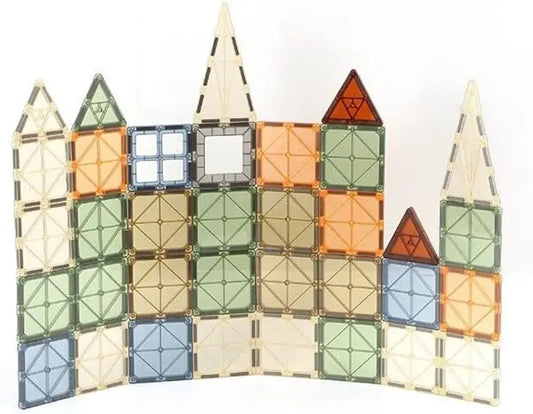 SALPITOYS 55 PCS Magic Diamond Magnetic Building Blocks Toy Gift DIY Construction Set Kids  (Multicolor)