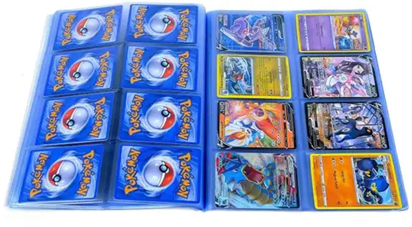 SALPITOYS Pokmon Card Album blinder-8 Pocket (Total 208 Pocket)  (Multicolor)