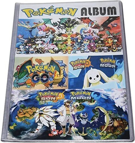SALPITOYS Pokmon Card Album blinder-8 Pocket (Total 208 Pocket)  (Multicolor)