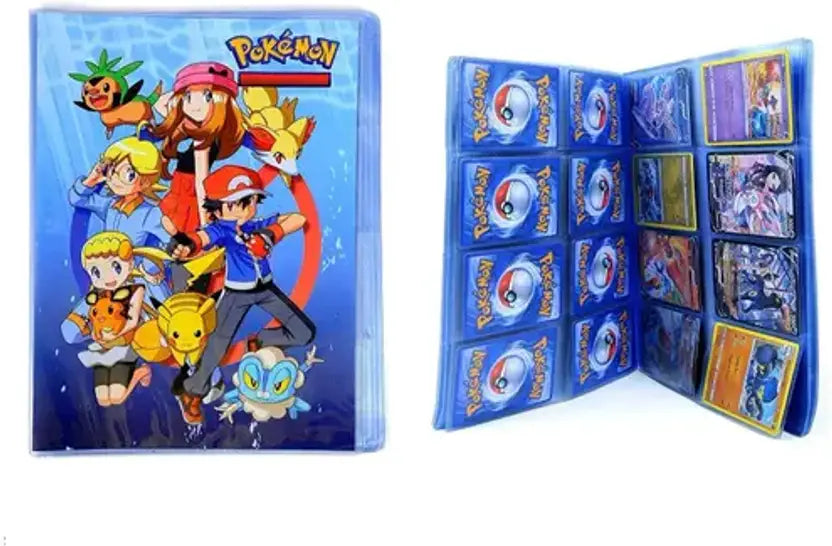 SALPITOYS Pokmon Card Album blinder-8 Pocket (Total 208 Pocket)  (Multicolor)
